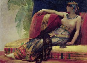 Cleopatra (69-30 f.Kr.), förberedande studie för "Kleopatra testar gifter på de dömda fångarna"